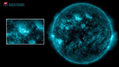 Die Sonneneruptionen von Anfang Mai